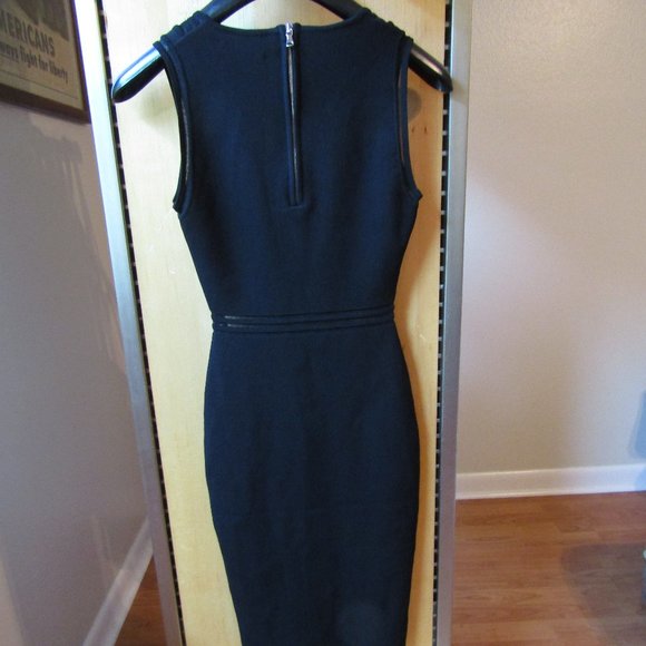 Milly Transparent Stripe Dress Size Petite - Picture 5 of 13